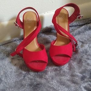 Red high heels